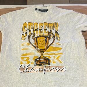 Champion StreetX Trophy Men's Tee - White and Yellow